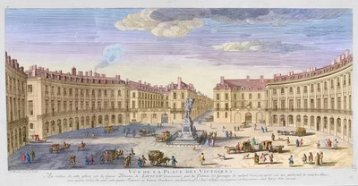 Place des Victoires, Paris (later colouration) by Jacques Rigaud